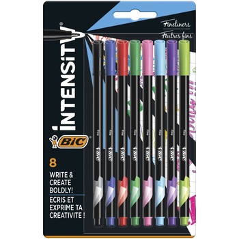 Finelinere BIC Intensity Fine, 0.4 mm, diverse culori, blister 8 bucati Finelinere BIC Intensity Fine, 0.4 mm, diverse culori, blister 8 bucati