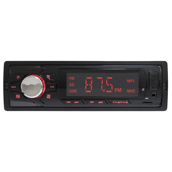Радио MP3 плеър за кола PNI Clementine 8450BT 4x45 W 1 DIN със SD, USB, AUX, RCA и Bluetooth