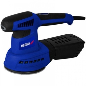Slefuitor Dedra excentric/orbital/rotativ, cu aspirare praf, 430w Slefuitor Dedra excentric/orbital/rotativ, cu aspirare praf, 430w
