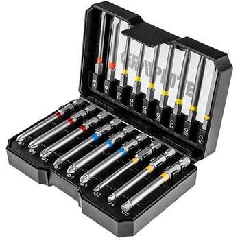 Set biti, GRAPHITE, 56H606, lungime 75 mm, otel S2 Set biti, GRAPHITE, 56H606, lungime 75 mm, otel S2