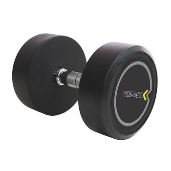Gantera Profesionala TOORX, 16 kg, Suprafata anti-alunecare, Invelis rezistent din uretan, Negru Gantera Profesionala TOORX, 16 kg, Suprafata anti-alunecare, Invelis rezistent din uretan, Negru