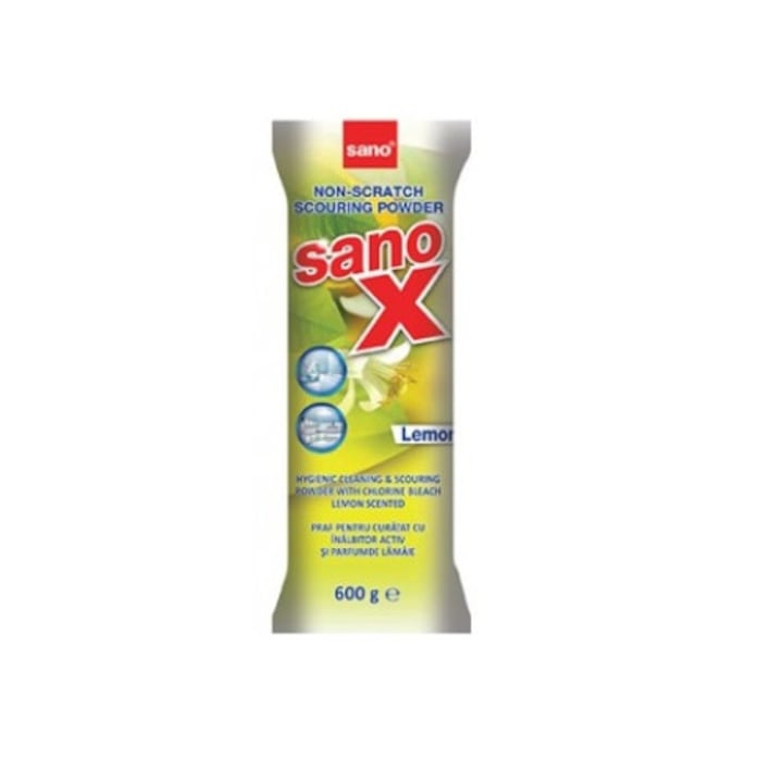Прах за почистване Sano X Powder Refill, 600 г