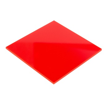 Plexiglas rosu 3 mm - 250 x 250 mm Plexiglas rosu 3 mm - 250 x 250 mm