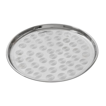 Tava servire rotunda Vanora, inox, 35 cm Tava servire rotunda Vanora, inox, 35 cm