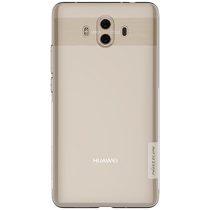 Husa de protectie pentru Huawei Mate 10, originala Nillkin Nature TPU 0.6 mm, ultra slim, transparenta/clear