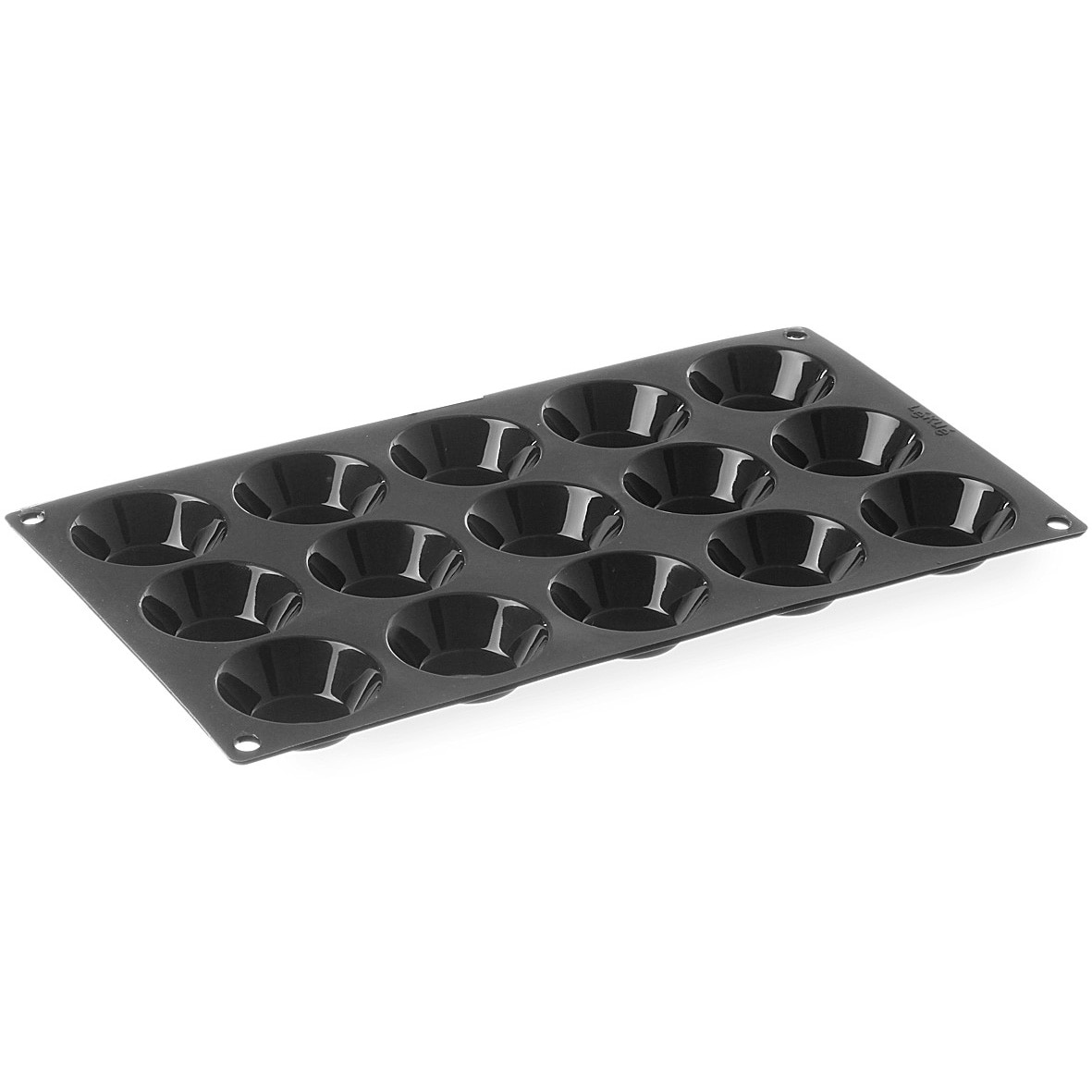 Forma copt din silicon pentru 15 cupcakes cu diametrul de 50 x (H) 17 mm, Hendi, 325x176 mm