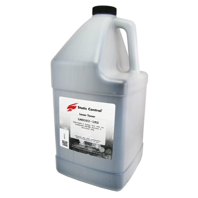 Toner Refill pentru Lexmark seriile MS si MX, Premium Static SUA, 1 Kg