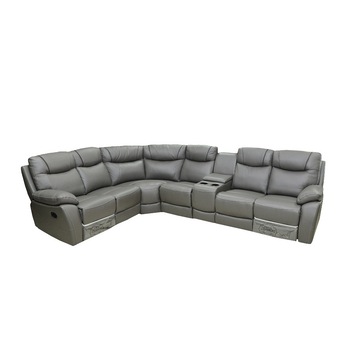 Coltar Md 3437 dr, cu 2 reclinere manuale, piele naturala suprafata de contact, gri B 2032 Coltar Md 3437 dr, cu 2 reclinere manuale, piele naturala suprafata de contact, gri B 2032