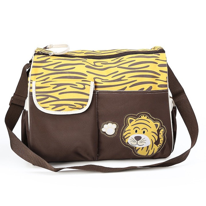 Чанта за майка Tiger Yellow