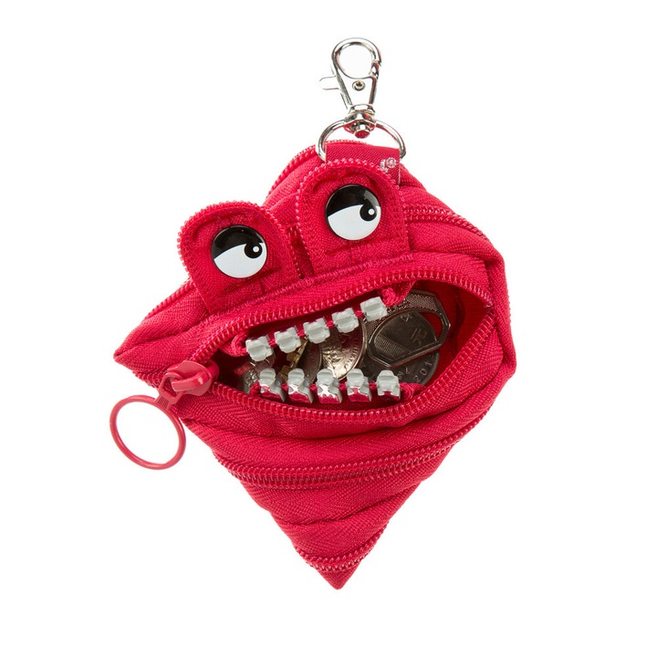 Несесер с ключодържател, ZIPIT, Grillz, Червен
