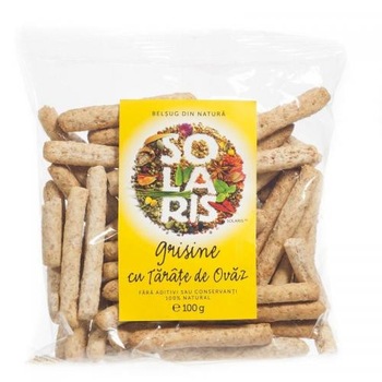 Grisine Faina Integrala si Tarate Ovaz Solaris 100gr Grisine Faina Integrala si Tarate Ovaz Solaris 100gr