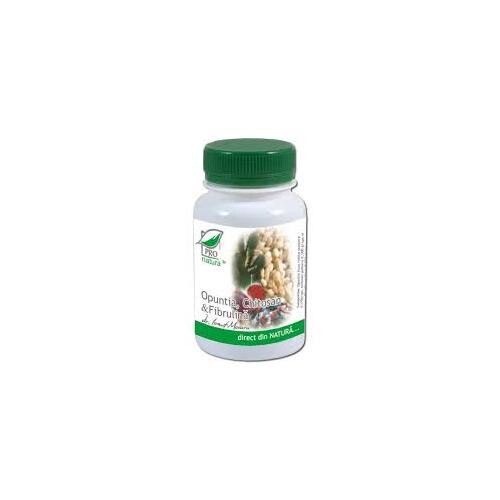 Opuntia cu Chitosan si Fibrulina Medica 60cps