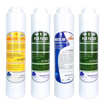 Set filtre HQ 7-4FU by Hyundai Waco. de schimb la 1 an (1xSediment+2xPost Carbon Block+1xMulti U.F Plus) Set filtre HQ 7-4FU by Hyundai Waco. de schimb la 1 an (1xSediment+2xPost Carbon Block+1xMulti U.F Plus)