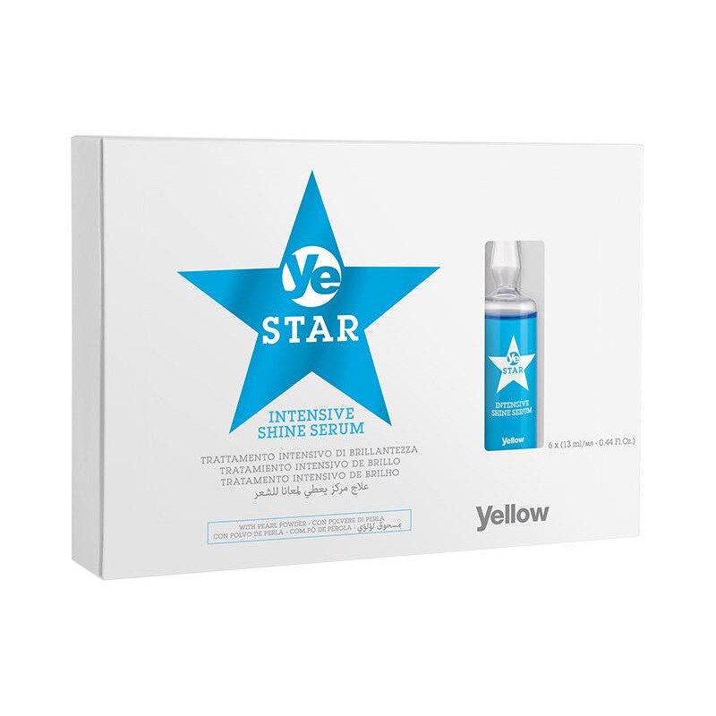 Tratament Fiole pentru stralucire Yellow Star Intensive Shine Serum 6 x 13ml