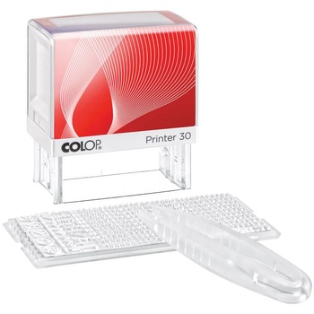 Pachet DIY, COLOP, Stampila Printer 30 cu Set de caractere Pachet DIY, COLOP, Stampila Printer 30 cu Set de caractere