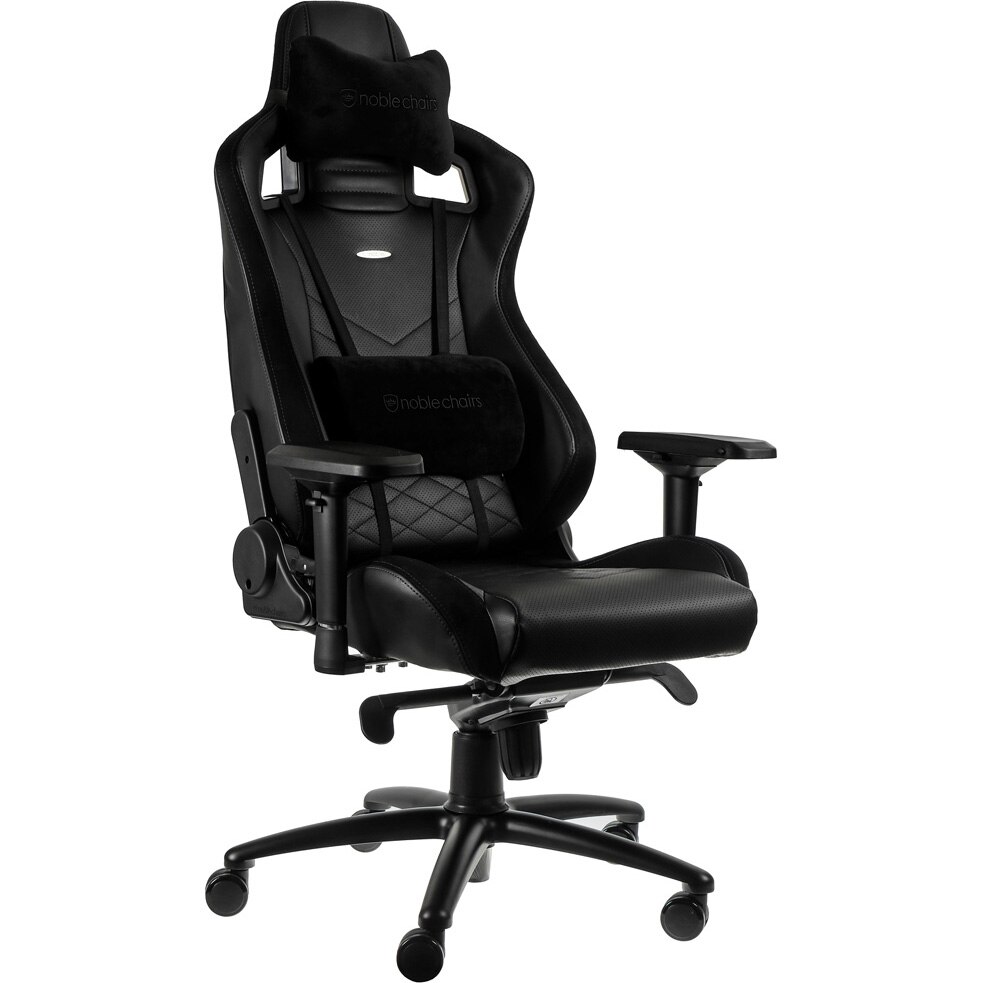 Scaun gaming NobleChairs Epic, Black