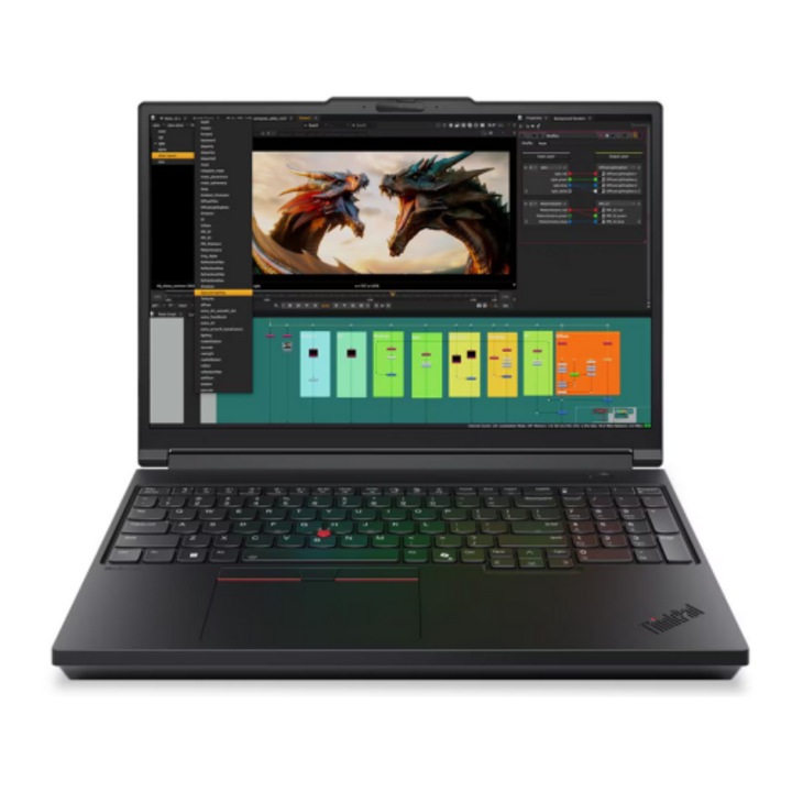 Laptop Lenovo ThinkPad P16 Gen 3 WUXGA 16 inch Intel Core Ultra 9 275HX 64GB 1TB SSD RTX Pro 4000 Windows 11 Pro Black