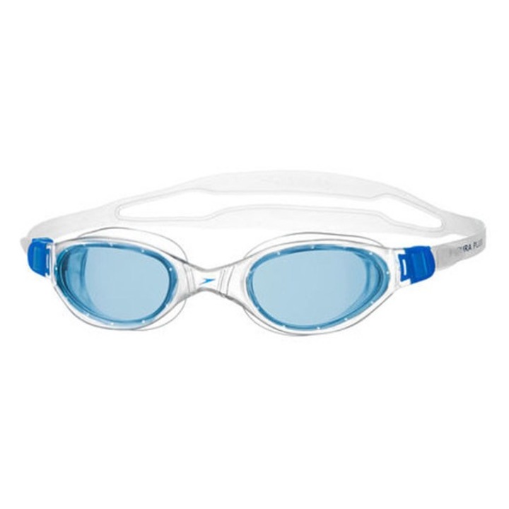 Очила за плуване Speedo Futura Plus за възрастни, Прозрачни/Сини