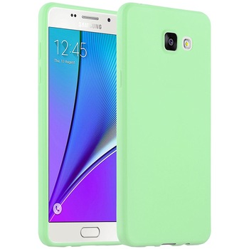 Husa de protectie silicon candy pentru Samsung Galaxy A3 (2016), Blue Husa de protectie silicon candy pentru Samsung Galaxy A3 (2016), Blue