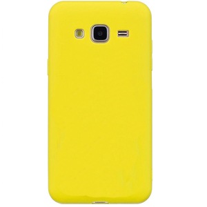 Husa De Protectie Silicon Candy Pentru Samsung Galaxy J3 2016 Yellow Emag Ro