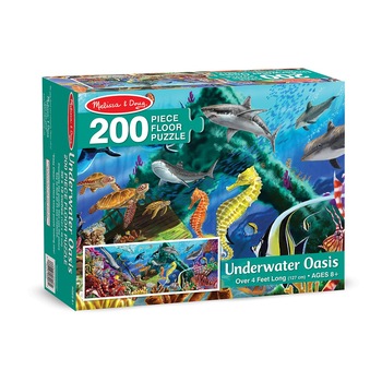 Puzzle 200 piese Adancurile marii - Melissa and Doug Puzzle 200 piese Adancurile marii - Melissa and Doug