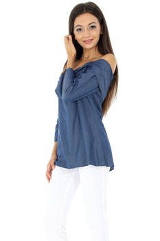 Bluza de dama, denim, ROH, pe umeri , 44 Bluza de dama, denim, ROH, pe umeri , 44