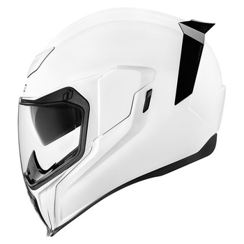 Casca moto ICON Airflite Gloss Alb S Casca moto ICON Airflite Gloss Alb S