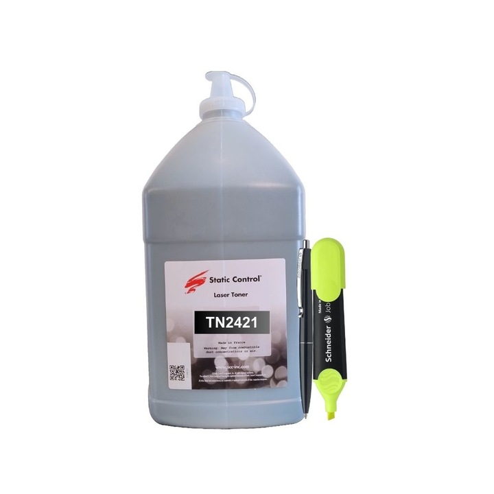 Brother fekete toner utántöltő doboz 1 kg, SCC TN-2421