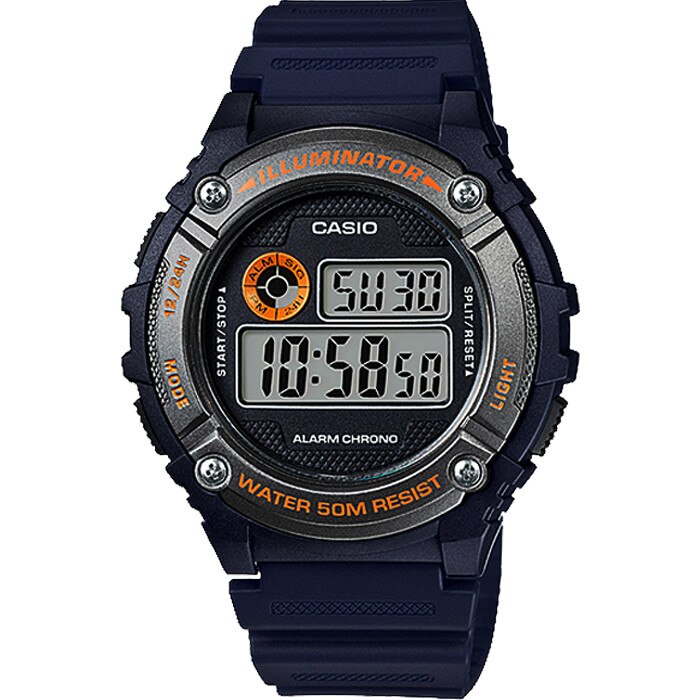 Ceas digital Casio W-216H-2B