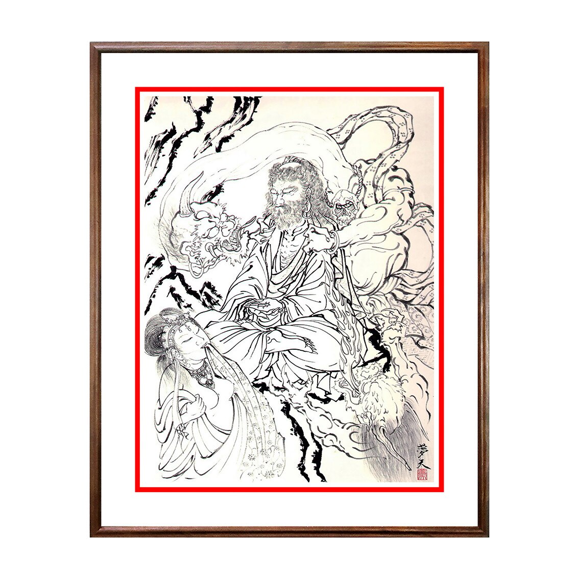 Tablou Poster, Stampa Japoneza - SJ-091, 40 x 50 cm