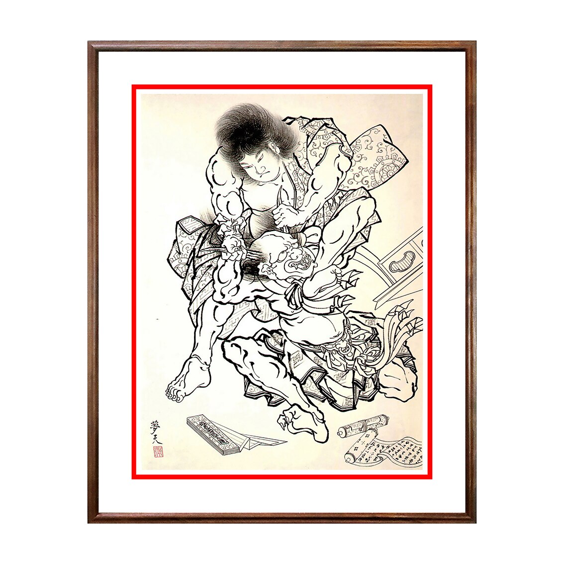 Tablou Poster, Stampa Japoneza - SJ-095, 40 x 50 cm