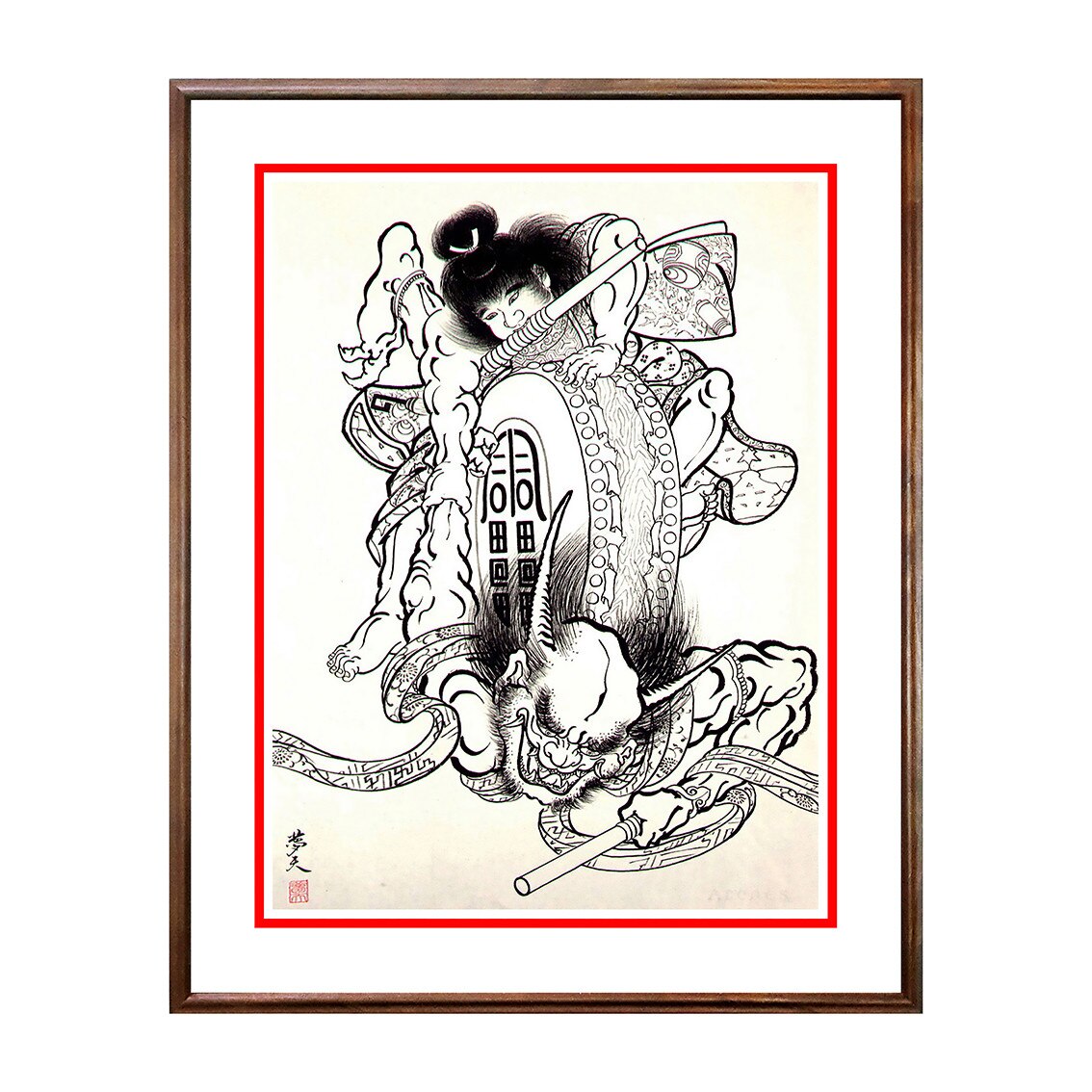 Tablou Poster, Stampa Japoneza - SJ-097, 40 x 50 cm