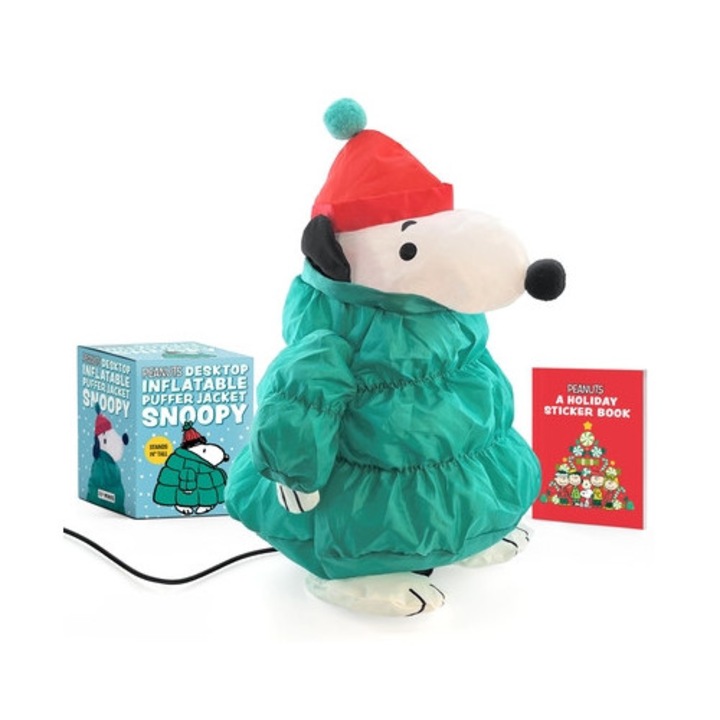 Peanuts: Desktop Inflatable Puffer Jacket Snoopy (revised Edition): Stands 14 Tall - Charles M. Schulz