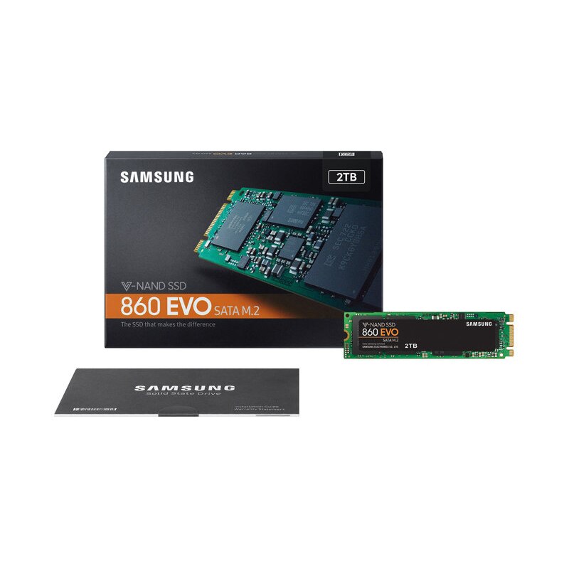 Solid-State Drive (SSD) Samsung 860 EVO, 2TB, SATA III, M.2 - eMAG.ro