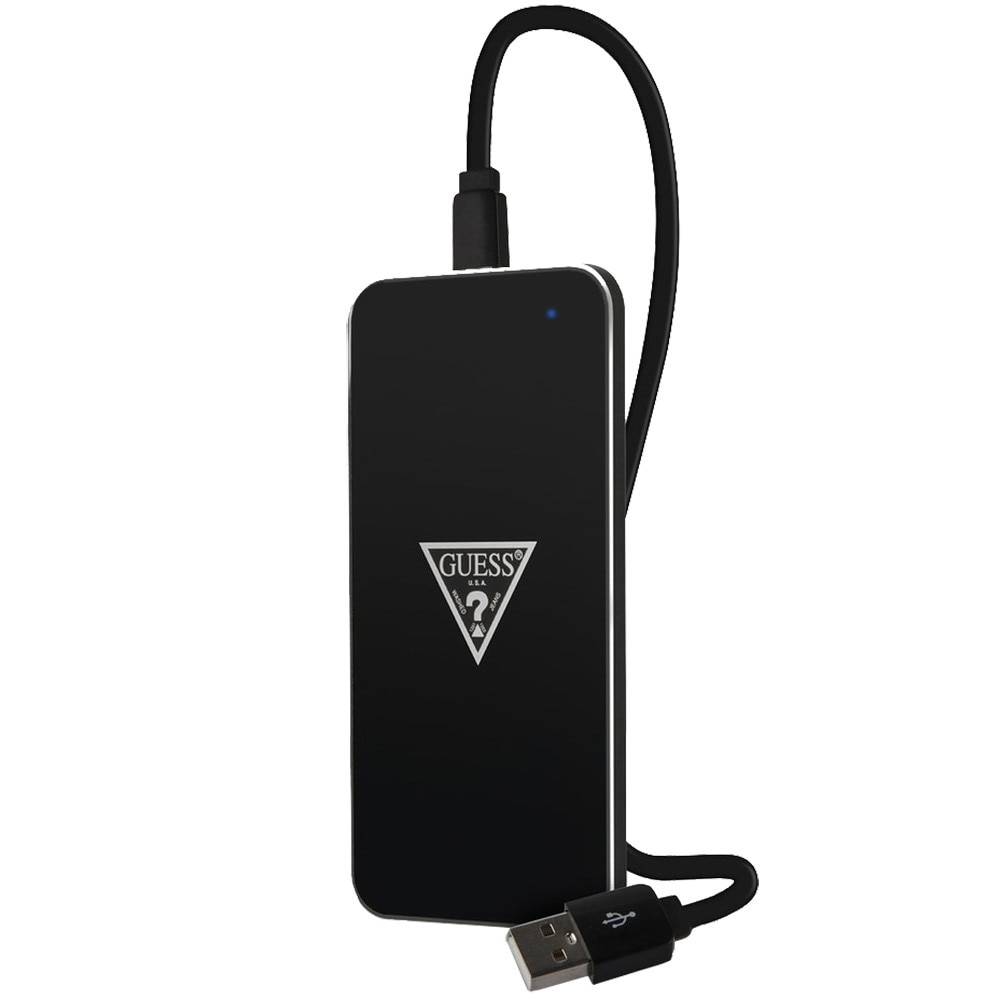 Incarcator Wireless GUESS Portabil 1000mAh Negru GUWCP850TLBK Negru
