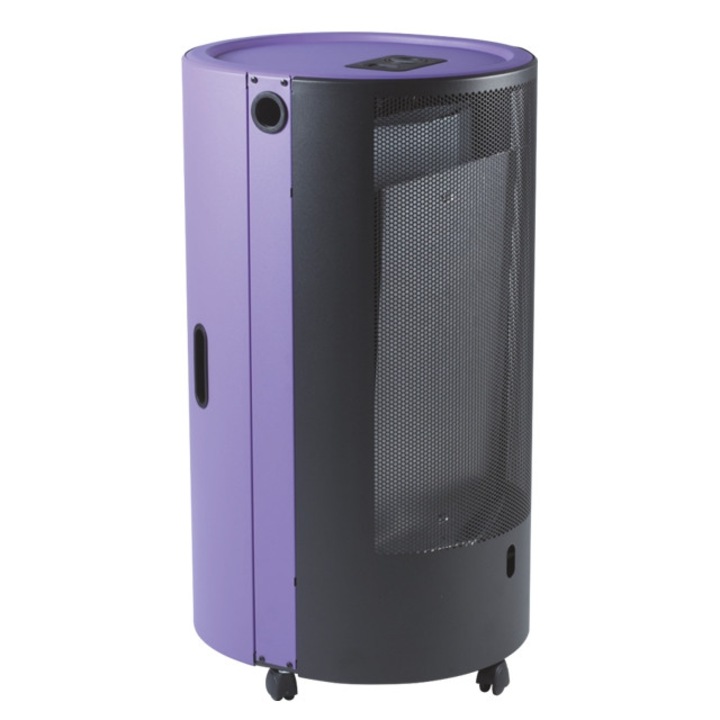 Газов отоплител TMC Blue Belle Chic, 4.2 kW, Лилав/Черен