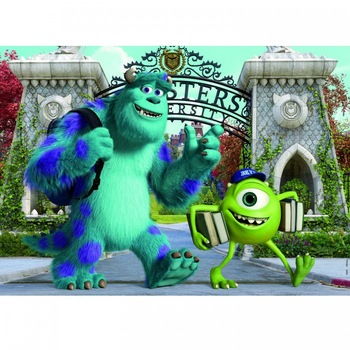 Puzzle din lemn Educa - Monsters Inc: Monsters University, 2x50 piese (15608) Puzzle din lemn Educa - Monsters Inc: Monsters University, 2x50 piese (15608)