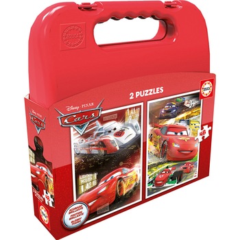 Puzzle Educa - Cars, 2x48 piese (16512) Puzzle Educa - Cars, 2x48 piese (16512)