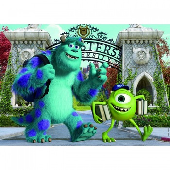 Puzzle din lemn Educa - Monsters Inc: Monsters University, 2x25 piese (15607) Puzzle din lemn Educa - Monsters Inc: Monsters University, 2x25 piese (15607)