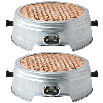 Pachet 2 bucati - Resou electric, Plita, Ceramic, Nichelina, Cablu 1M, 1200W Pachet 2 bucati - Resou electric, Plita, Ceramic, Nichelina, Cablu 1M, 1200W