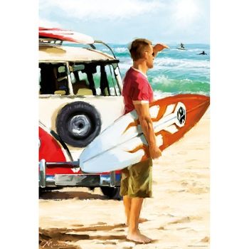 Puzzle Educa - Richard Macneil: Surfer, 500 piese, include lipici puzzle (17084) Puzzle Educa - Richard Macneil: Surfer, 500 piese, include lipici puzzle (17084)