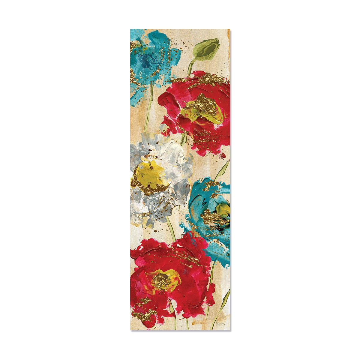 Tablou Canvas - Flori de maci, Flori, Color, Vara, 30 x 90 cm