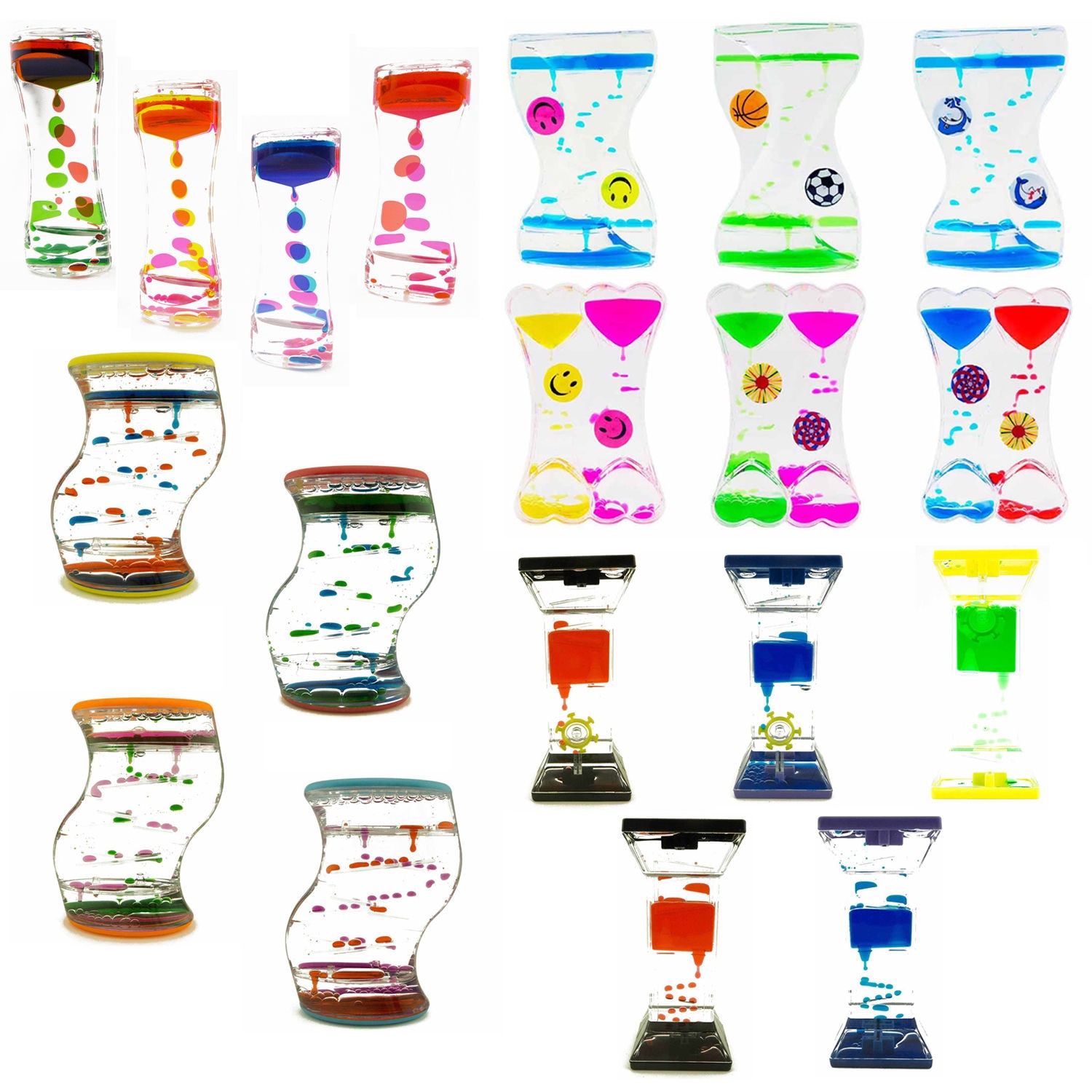 Clepsidre cu Lichid Set Mare