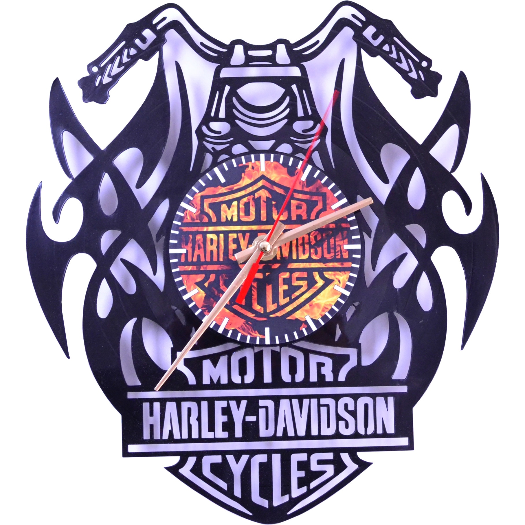 Ceas Vinil Harley Flame