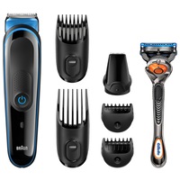 kit de ingrijire multifunctional braun mgk3045 7-in-1 4 piepteni 13 lungimi negru  gillette proglide flexball inclus imagen 49_0_
0