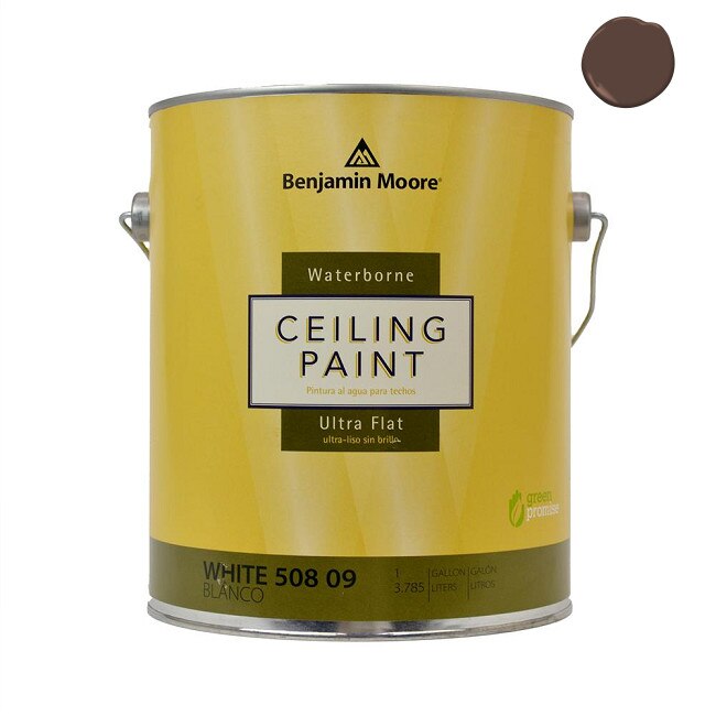 Боя за тавани Benjamin Moore WATERBORNE CEILING PAINT, Супер Мат, 3,78л