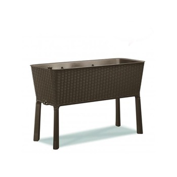 Jardiniera cu picioare EASY GROW CURVER Maro Auriu Jardiniera cu picioare EASY GROW CURVER Maro Auriu