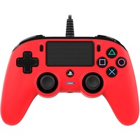 Controller Nacon Wired Compact Color Edition Red Ps4