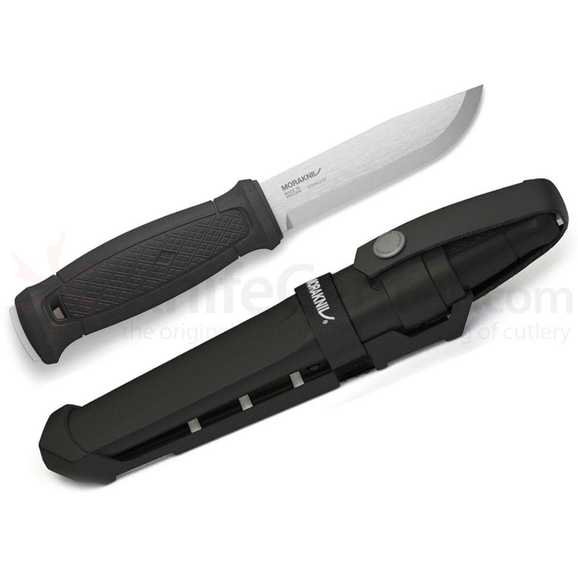 Kit cutit Mora Garberg,negru, inox pentru camping/outdoor/vanatoare