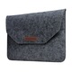 Husa plic universala pentru Macbook / Tablete 13 inch, negru